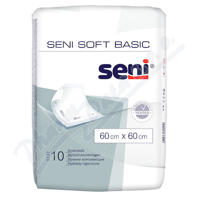 SENI Soft Basic 60x60 cm 10 ks absorpční podložky