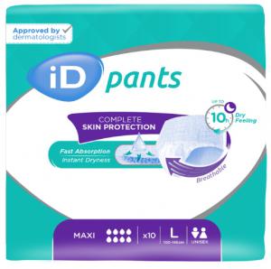 iD Pants Large Maxi plenkové kalhotky 10ks
