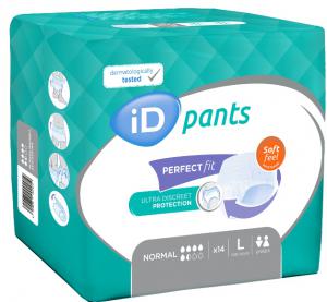iD Pants Large Normal plenkové kalhotky 14ks