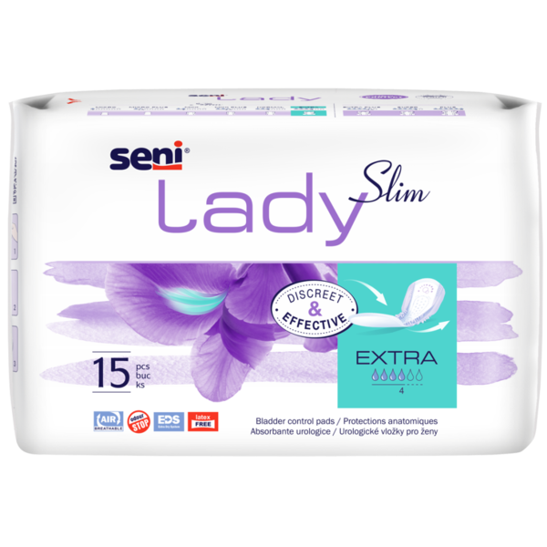 SENI Lady Slim Extra inkontinenční vložky 15ks