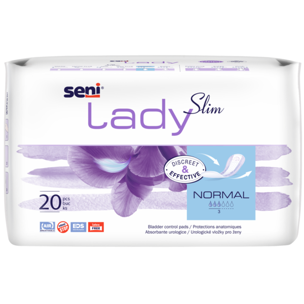 SENI Lady Slim Normal inkontinenční vložky 20 ks