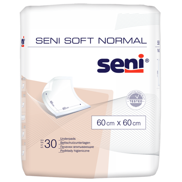 SENI Soft Normal 60x60 cm 30 ks absorpční podložky