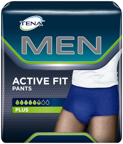 Plenkové kalhotky TENA Men Pants Plus Blue S/M 9ks