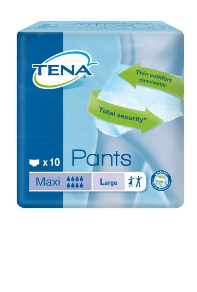 Plenkové kalhotky TENA Pants Maxi Large 10ks