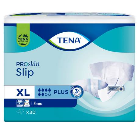 Plenkové kalhotky TENA Slip Plus XL 30ks