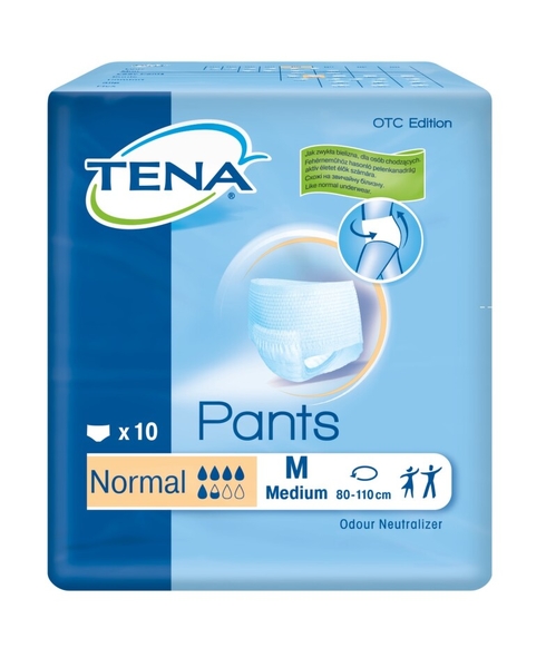 Plenkové kalhotky TENA Pants Plus Medium 10ks