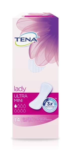 TENA Lady Ultra Mini inkontinenční vložky 14ks